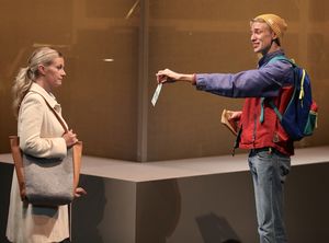 Kyle Sherman and Whitney Bashor @ BroadwayWorld Kyle Sherman and Whitney Bashor Photo