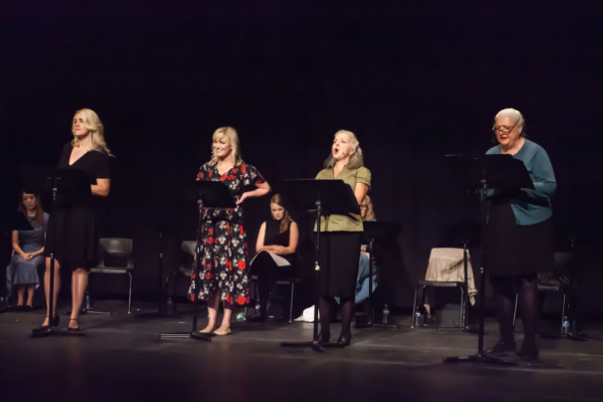 Ann Doyle, Laura Larson, Charlotte Moore, Jennette White.
Geordie Brown & Belinda Hart's Could I Have This Dance? 2018 Workshop.
Halifax, Nova Scotia
Photo by Timothy Richard at 