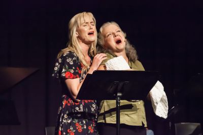 Laura Larson, Charlotte Moore.
Geordie Brown & Belinda Hart's Could I Have This Dance Photo