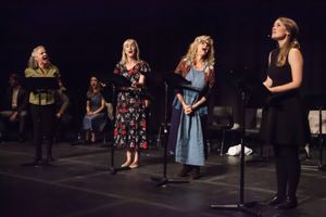Charlotte Moore, Laura Larson, Judy Marshak, Ellen Denny. @ BroadwayWorld Charlotte Moore, Laura Larson, Judy Marshak, Ellen Denny. Photo