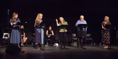 Rebecca McCauley, Judy Marshak, Charlotte Moore, Jennette White, Laura Larson.
Geordi Photo