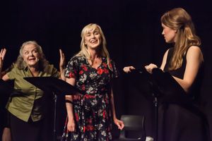 Charlotte Moore, Laura Larson, Ellen Denny.
Geordie Brown & Belinda Hart's Could I Ha Photo