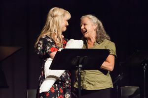 Laura Larson, Charlotte Moore.
Geordie Brown & Belinda Hart's Could I Have This Dance? 2018 Workshop.
Halifax, Nova Scotia
Photo by Timothy Richard @ BroadwayWorld Laura Larson, Charlotte Moore.
Geordie Brown & Belinda Hart's Could I Have This Dance Photo