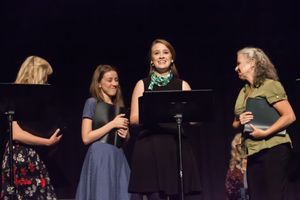 Laura Larson, Rebecca McCauley, Ellen Denny, Charlotte Moore.
Geordie Brown & Belinda Photo