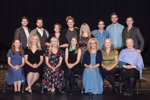 Lucas Popowich, Kyle Gillis, Christine Oakey, Geordie Brown, Belinda Hart, Andrew Murray, Micah Richardson, Andrew MacNaughton, Rebecca McCauley, Ann Doyle, Laura Larson, Ellen Denny, Judy Marshak, Ch @ BroadwayWorld Lucas Popowich, Kyle Gillis, Christine Oakey, Geordie Brown, Belinda Hart, Andrew Mur Photo
