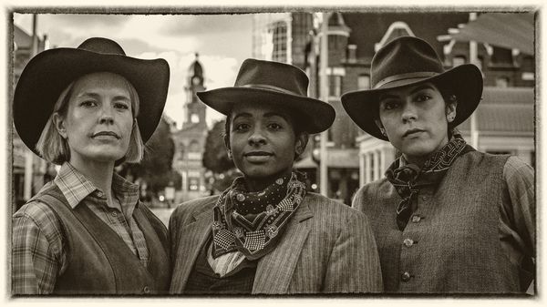 Dana Schultes (Frank Goodman) , Camille Monae (John Wesley Powell), Giovanna Grimaldo Photo