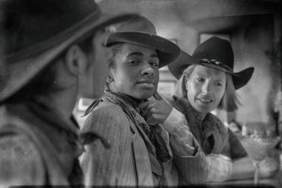 Dana Schultes (Frank Goodman) , Camille Monae (John Wesley Powell), Giovanna Grimaldo (O.G Howland) at 