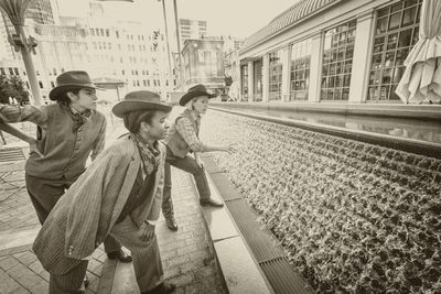 Dana Schultes (Frank Goodman) , Camille Monae (John Wesley Powell), Giovanna Grimaldo Photo