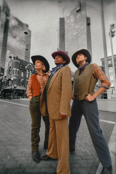 Dana Schultes (Frank Goodman) , Camille Monae (John Wesley Powell), Giovanna Grimaldo Photo
