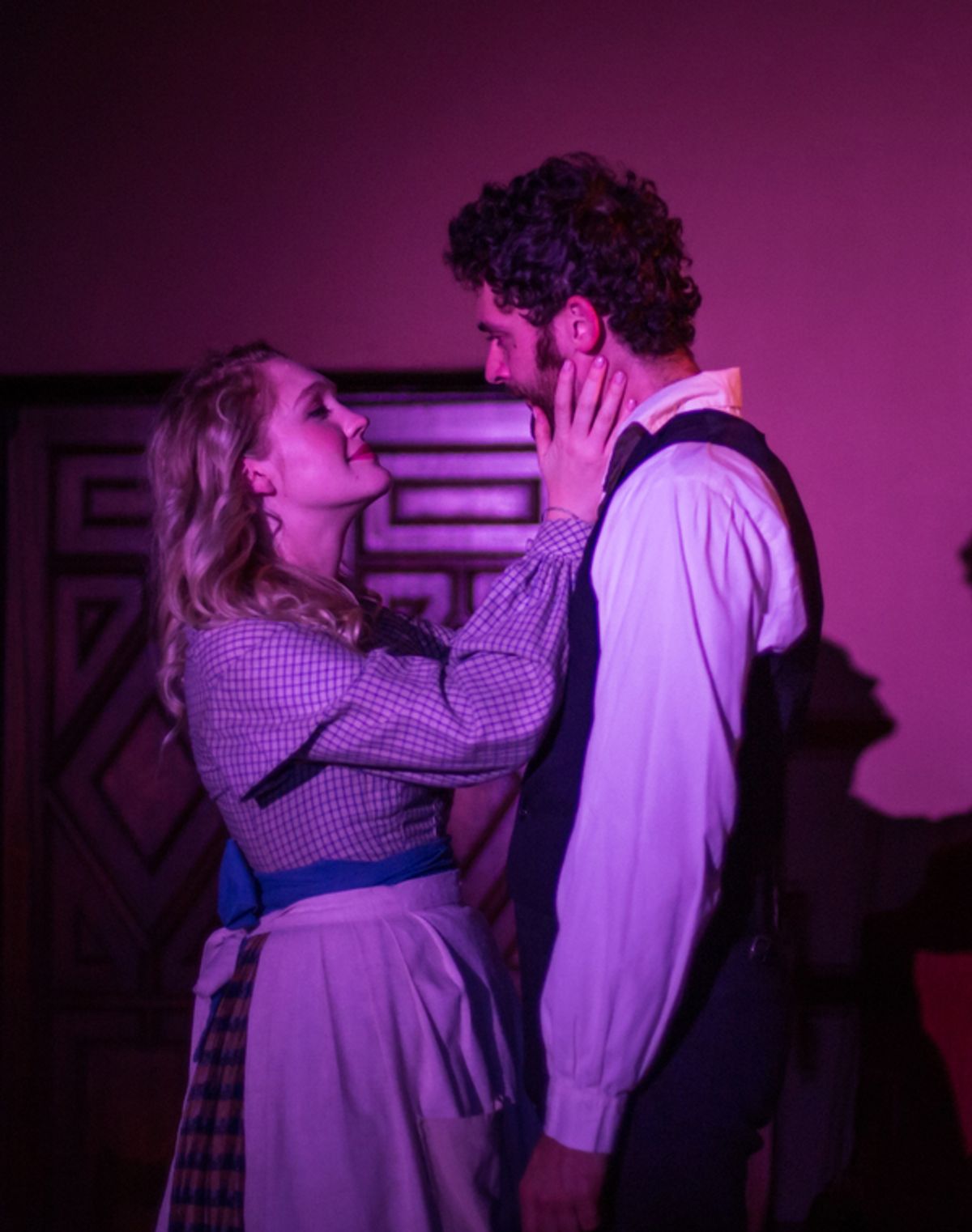 Daniel Dorr and Hope Lauren in The Chimes at 