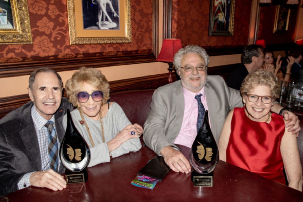 Freddie Gershon, Myrna Gershon, Harvey Zirofsky, and Dr. Sharon Dunn at 