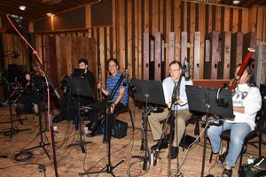 Sheryl Henze (Flute), Jeffrey Reinhardt (Oboe), Matthew Goodman (Clarinet), Ed Matthe Photo