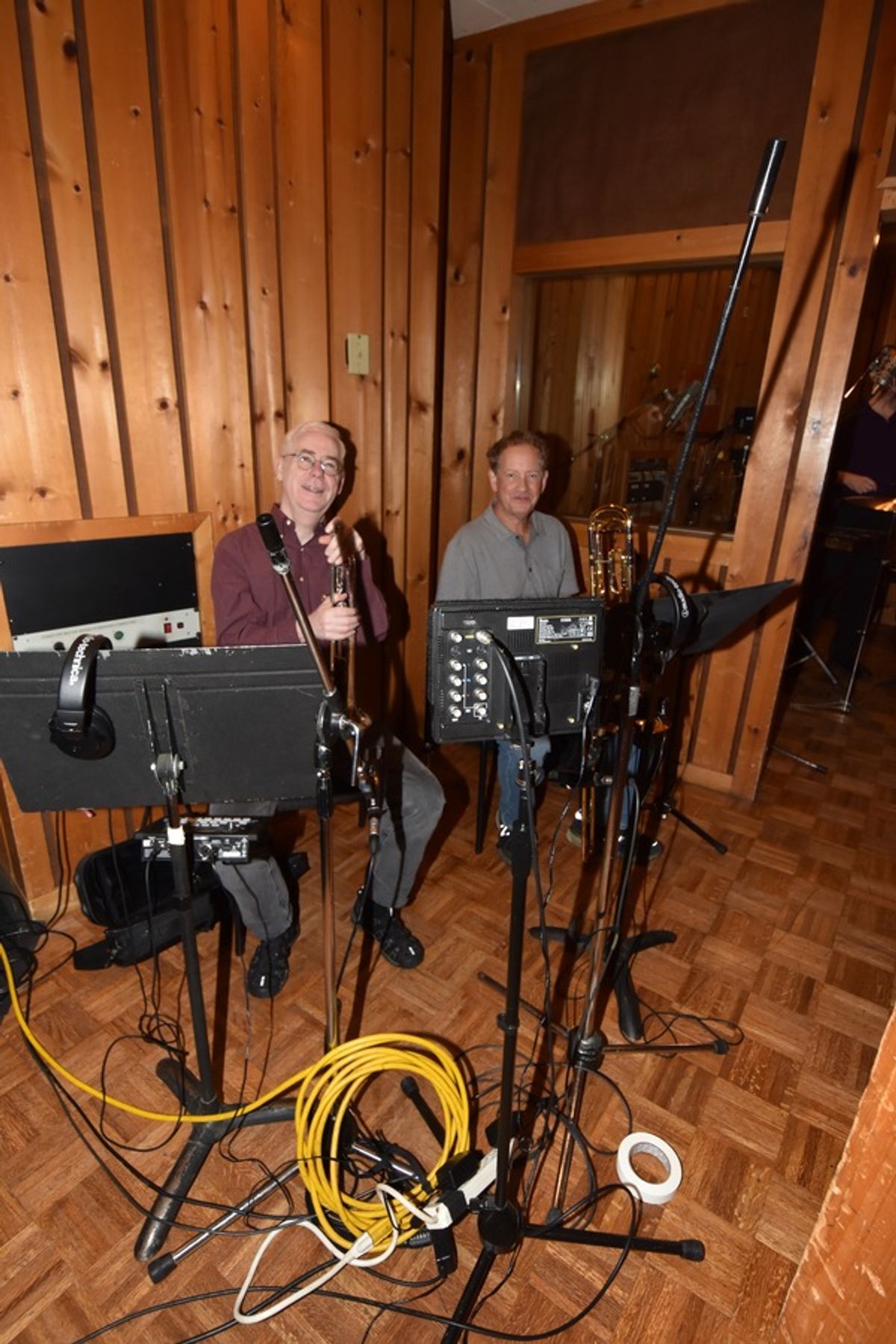 Lowell Hershey (Trumpet) and Jeffrey Caswell (Trombone) at 