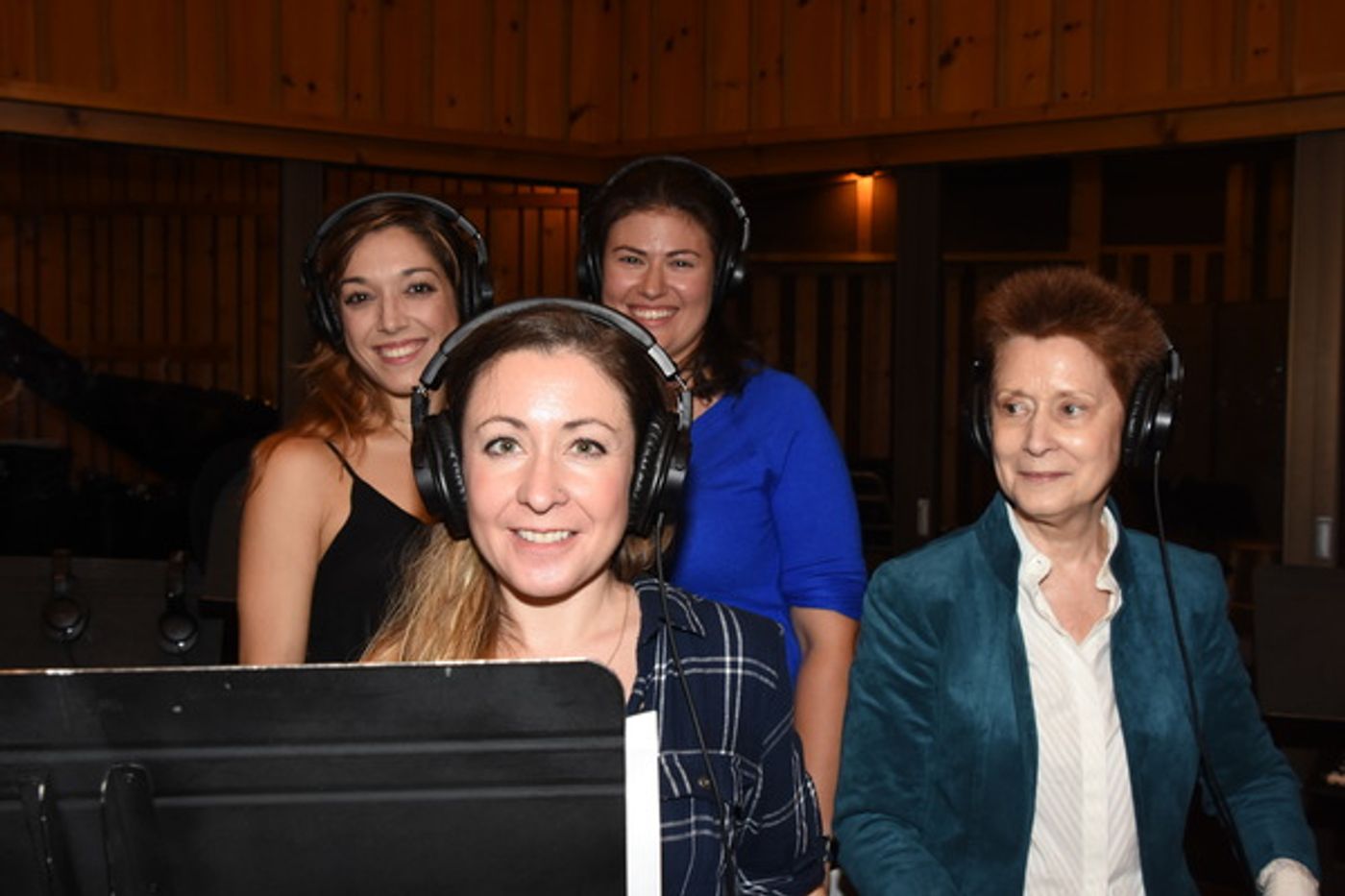 Exclusive Photo Coverage: All Is Calm as THE PHANTOM OF THE OPERA Cast Records for Carols for a Cure! Exclusive Photo Coverage: All Is Calm as THE PHANTOM OF THE OPERA Cast Records for Carols for a Cure! Image