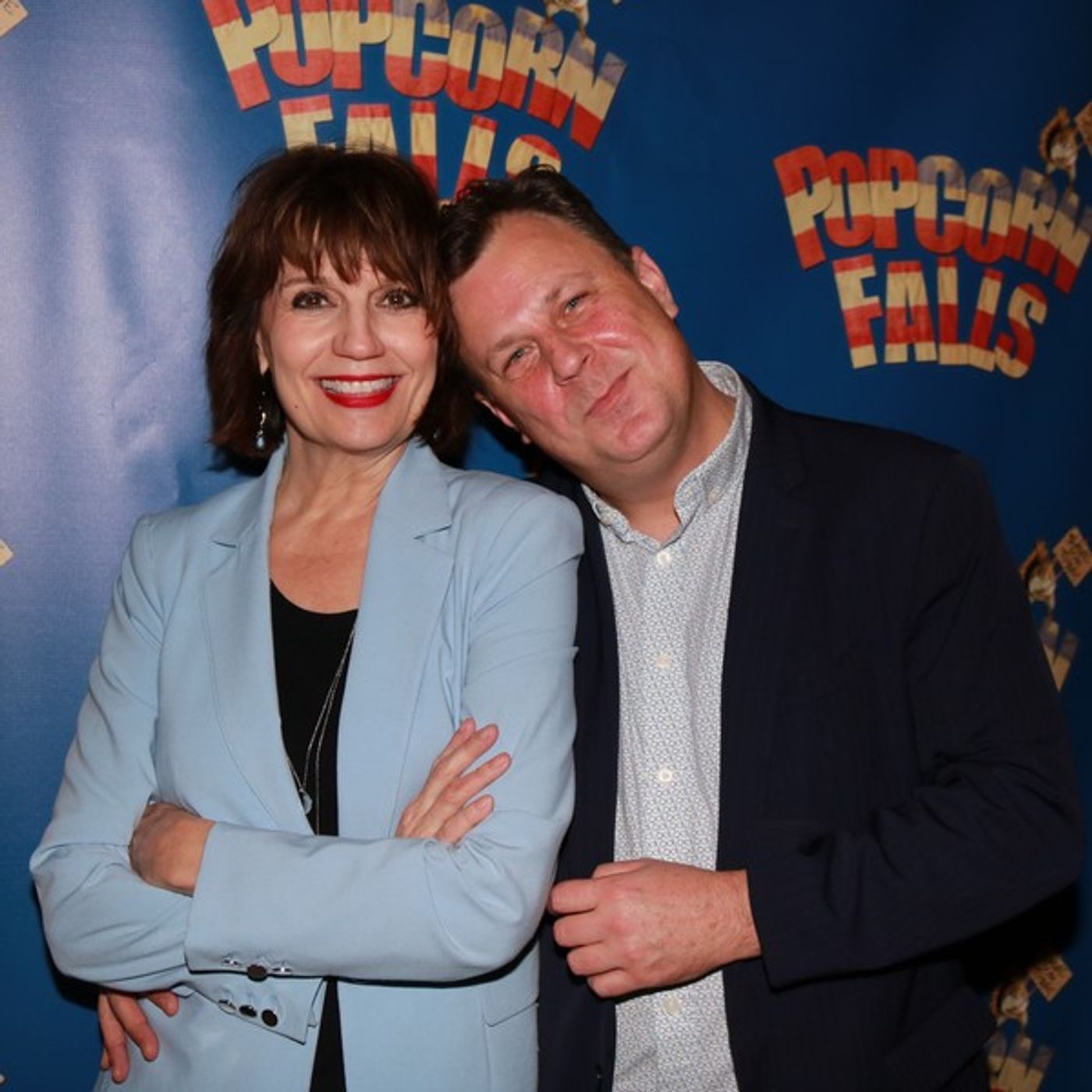 Photo Coverage: Christian Borle & Company Celebrate Opening Night of POPCORN FALLS  Image