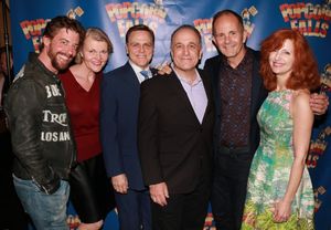 Christian Borle, Joanna Allen Lodin, Tom Souhrada, Adam Heller, James Hindman and Lynne Halliday @ BroadwayWorld Christian Borle, Joanna Allen Lodin, Tom Souhrada, Adam Heller, James Hindman and Lyn Photo