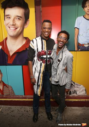 J Harrison Ghee and guest @ BroadwayWorld J Harrison Ghee and guest Photo