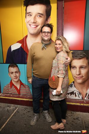 Greg Hildreth and guest @ BroadwayWorld Greg Hildreth and guest Photo