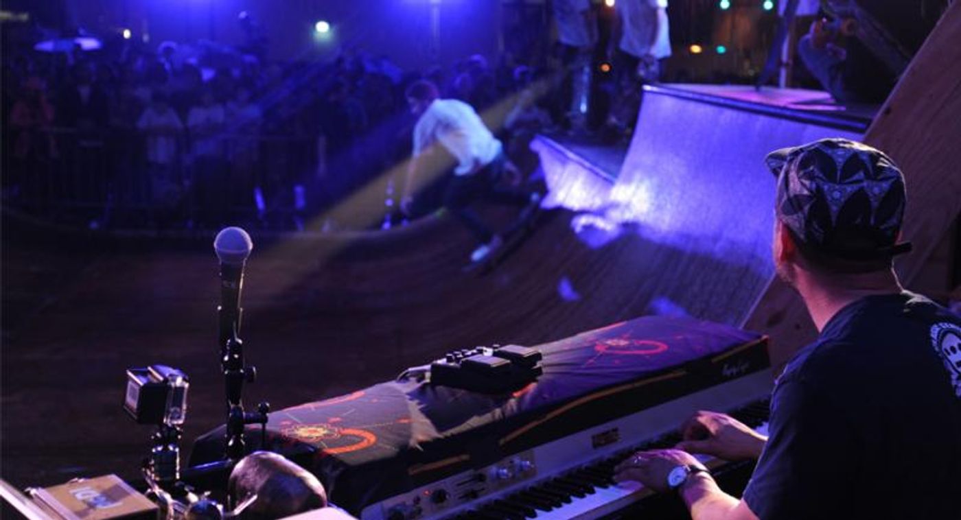 Review: FINDING THE LINE ~ A SKATEBOARDING FUSED WITH JAZZ EXTRAVAGANZA at The Ford Theatre Review: FINDING THE LINE ~ A SKATEBOARDING FUSED WITH JAZZ EXTRAVAGANZA at The Ford Theatre Image