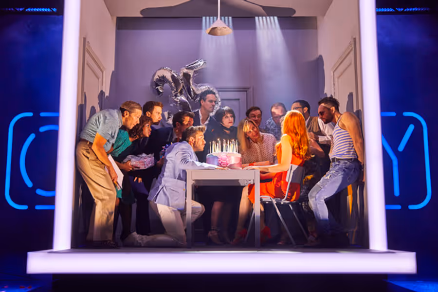 Photo Flash: First Look at the Cast of West End's COMPANY Image