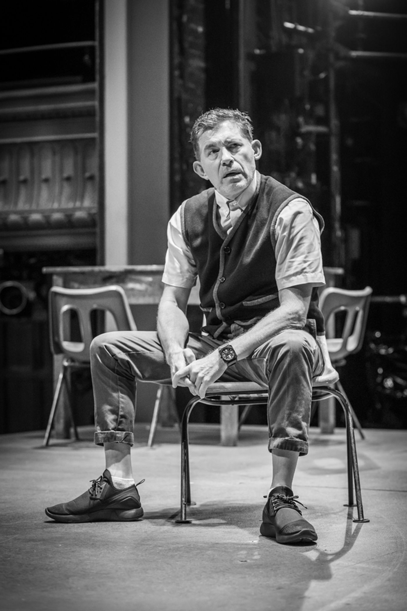 Photo Flash: In Rehearsal with Meera Syal, Tamsin Greig, and the Company of PINTER THREE  Image