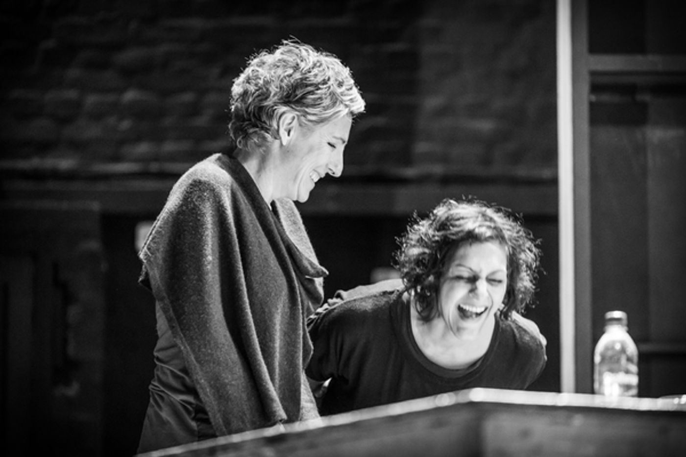 Photo Flash: In Rehearsal with Meera Syal, Tamsin Greig, and the Company of PINTER THREE  Image