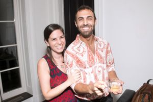 Jesse Manocherian and guest @ BroadwayWorld Jesse Manocherian and guest Photo