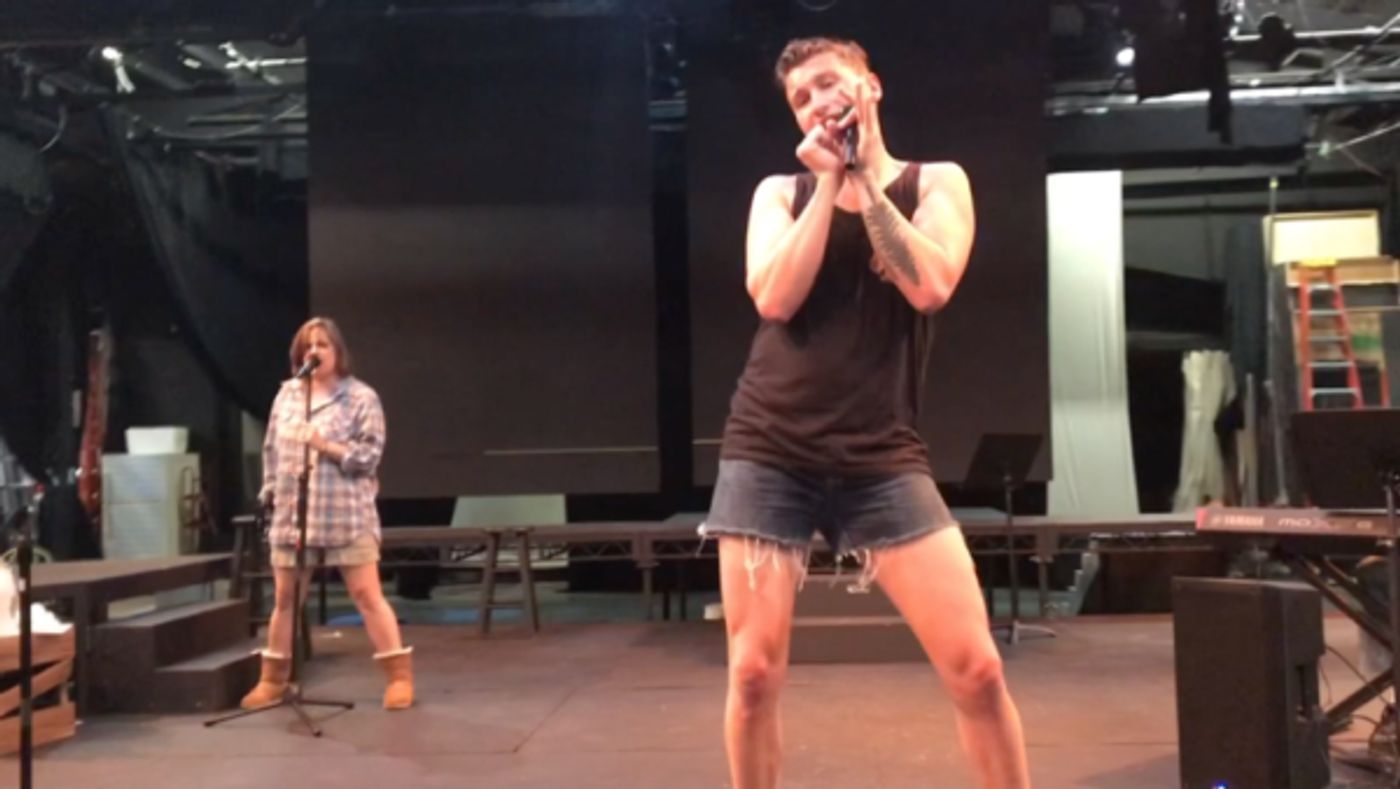 Photo Flash: In Rehearsal With EPAC's HEDWIG AND THE ANGRY INCH Photo Flash: In Rehearsal With EPAC's HEDWIG AND THE ANGRY INCH Image