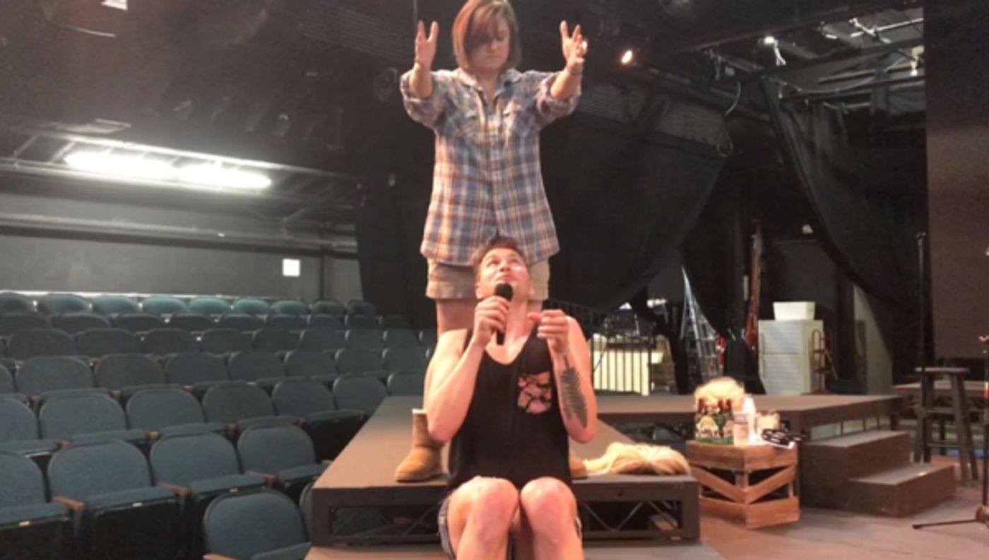 Photo Flash: In Rehearsal With EPAC's HEDWIG AND THE ANGRY INCH Photo Flash: In Rehearsal With EPAC's HEDWIG AND THE ANGRY INCH Image