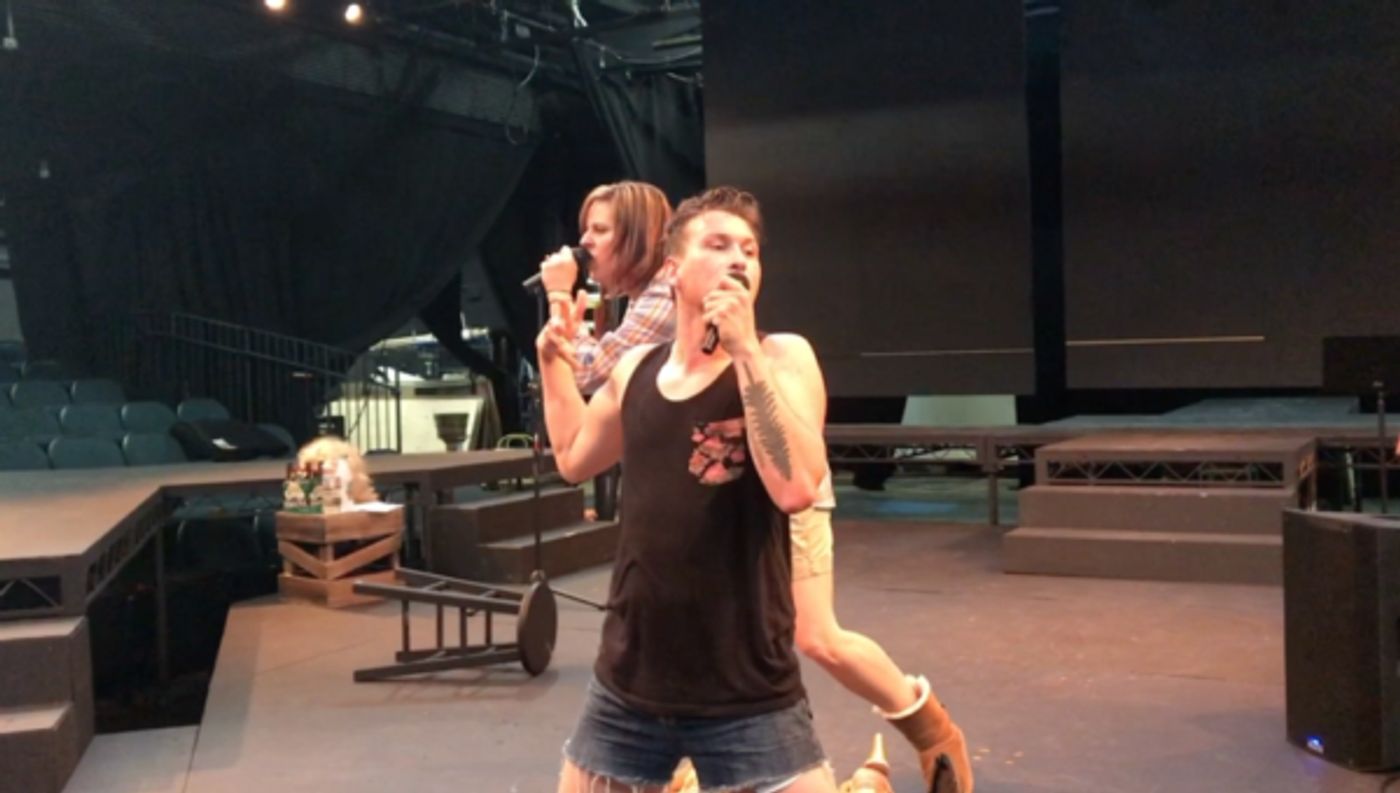 Photo Flash: In Rehearsal With EPAC's HEDWIG AND THE ANGRY INCH Photo Flash: In Rehearsal With EPAC's HEDWIG AND THE ANGRY INCH Image