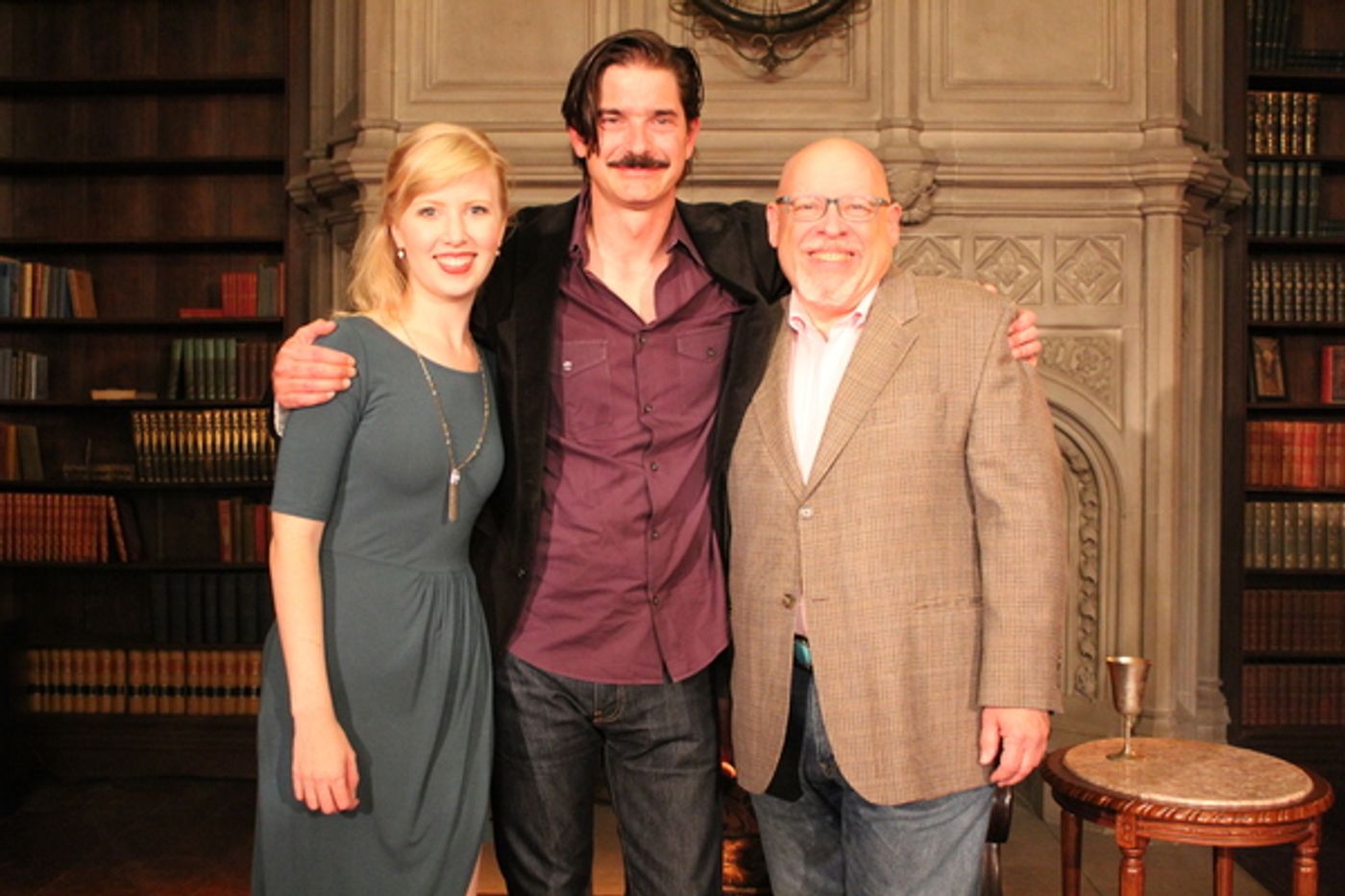Photo Flash: THE MADNESS OF EDGAR ALLAN POE: A LOVE STORY Opening Night at First Folio Theatre  Image