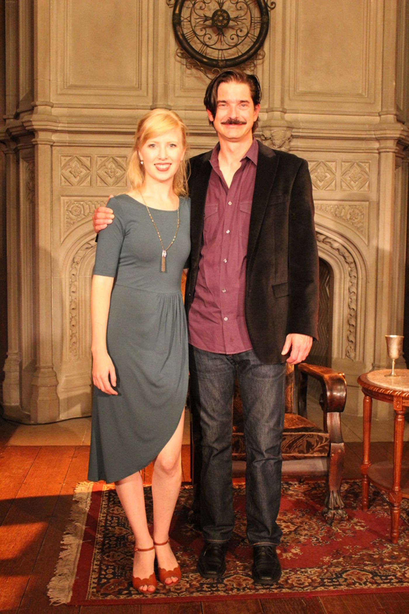 Photo Flash: THE MADNESS OF EDGAR ALLAN POE: A LOVE STORY Opening Night at First Folio Theatre  Image