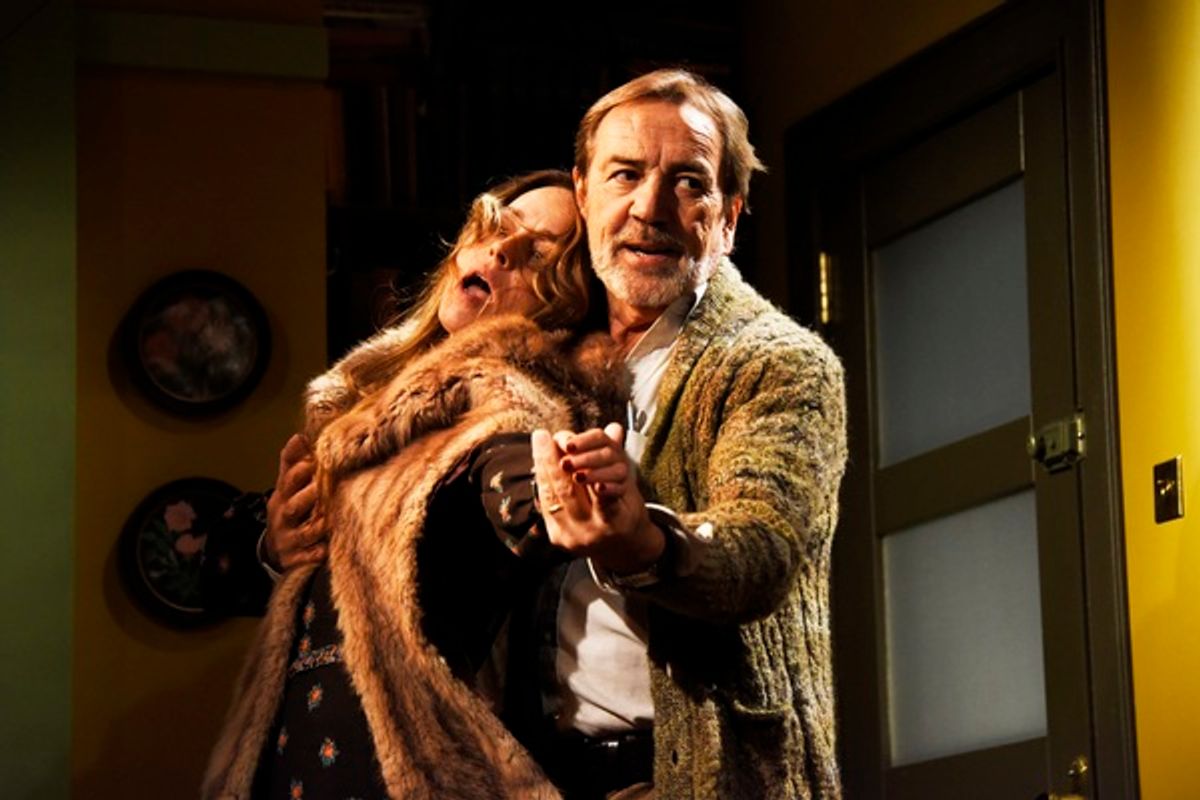 Tara Fitzgerald and Robert Lindsay at 