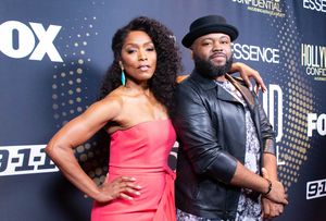 Angela Bassett and Steve Jones @ BroadwayWorld Angela Bassett and Steve Jones Photo