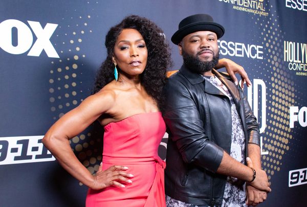 Angela Bassett and Steve Jones Photo