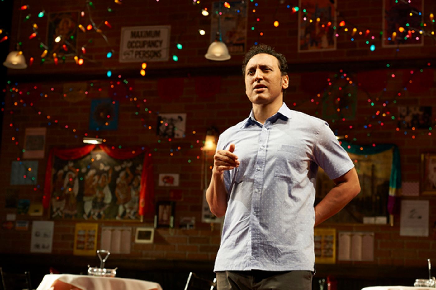 Photo Flash: First Look at Aasif Mandvi in SAKINA'S RESTAURANT  Image