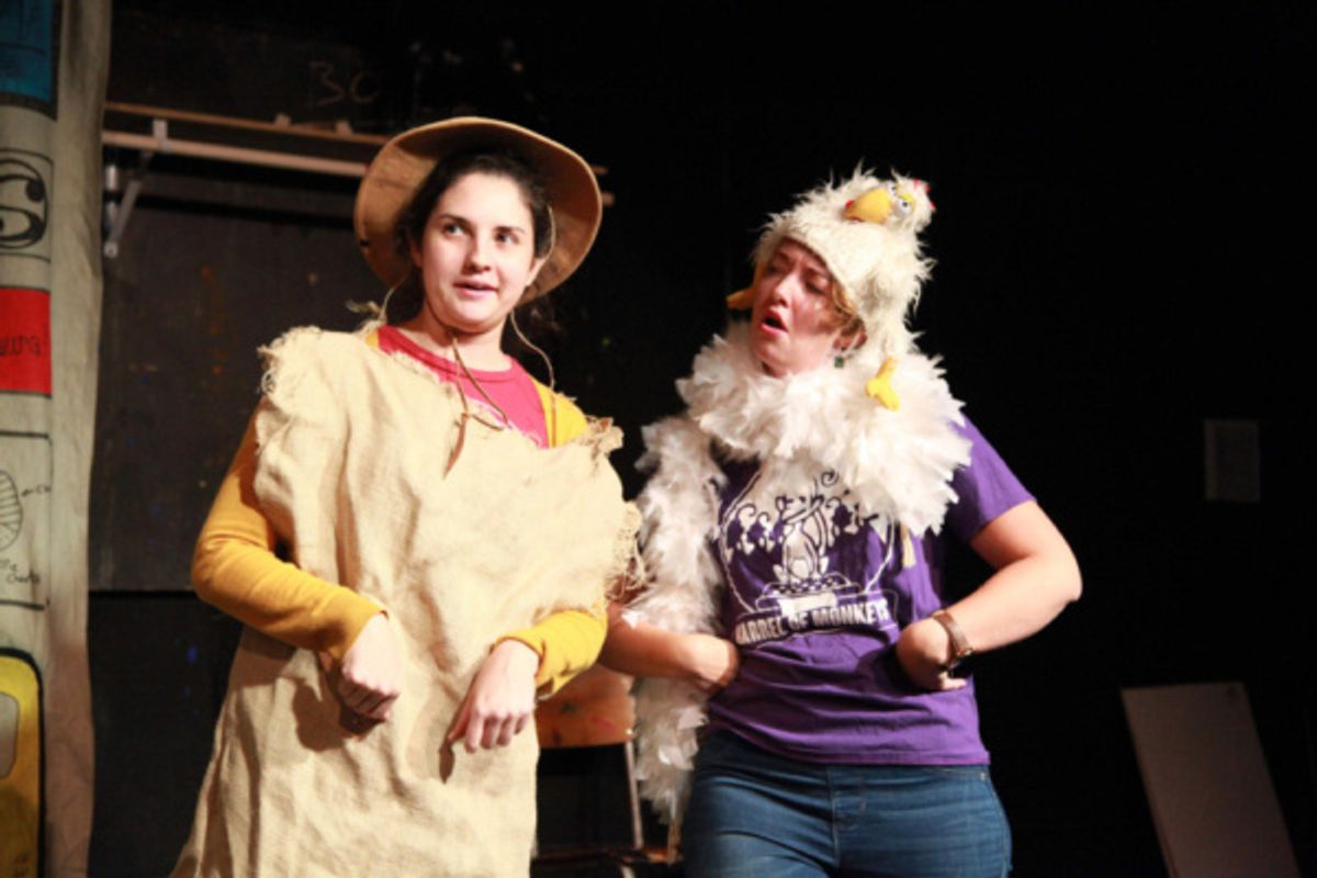 Mary Tilden and Jennifer Allman at 