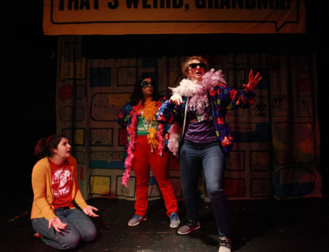 Photo Flash: Barrel Of Monkeys' THAT'S WEIRD, GRANDMA Gets Into the Halloween Spirit  Image