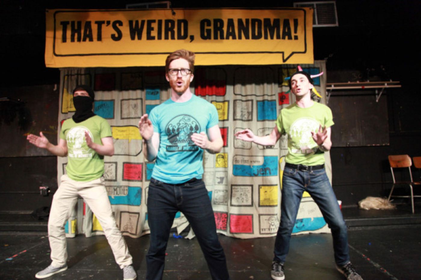 Photo Flash: Barrel Of Monkeys' THAT'S WEIRD, GRANDMA Gets Into the Halloween Spirit  Image