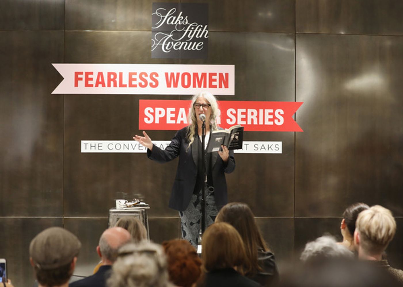 Photo Coverage: See Patti Smith at the FEARLESS WOMEN SPEAKER SERIES  Image