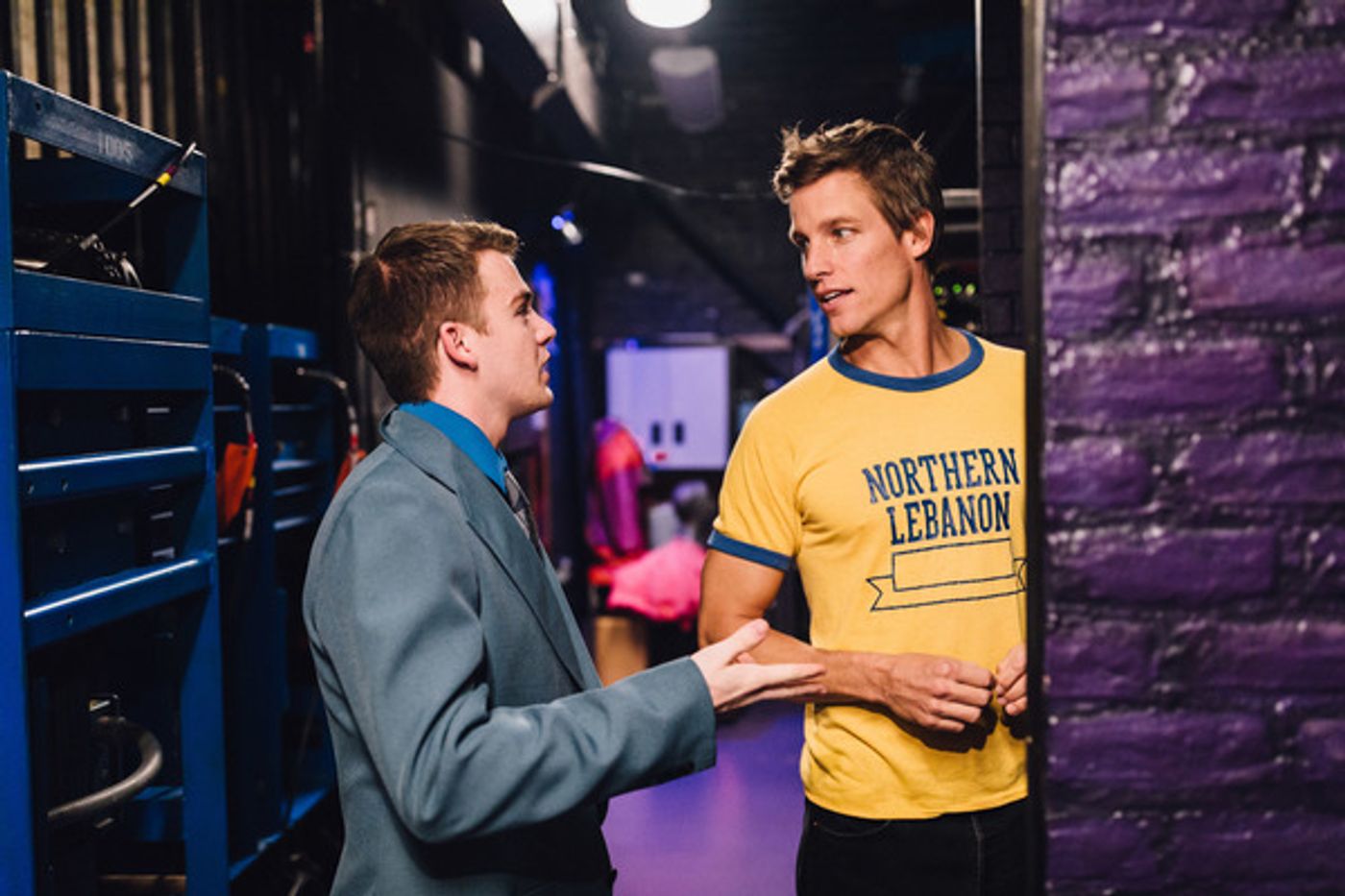 Photo Flash: Backstage at the First Preview of TORCH SONG on Broadway!  Image