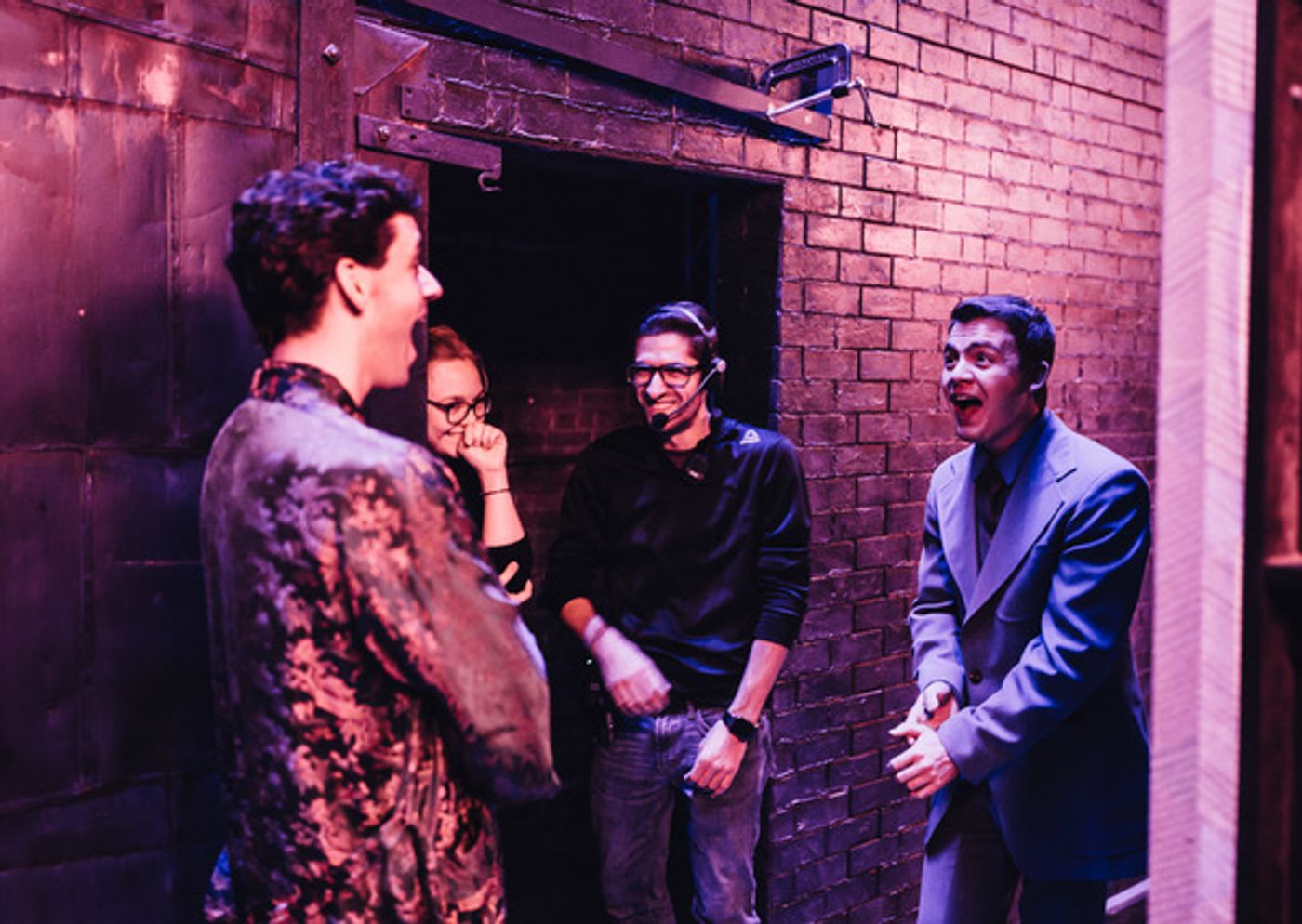 Photo Flash: Backstage at the First Preview of TORCH SONG on Broadway!  Image