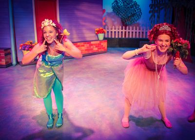 Liz B. Williams as Bree and Angela Griswold as Nancy Photo