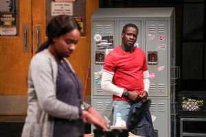 Alex Givens as Dez with Shanelle Nicole Leonard as Shanita @ BroadwayWorld Alex Givens as Dez with Shanelle Nicole Leonard as Shanita Photo