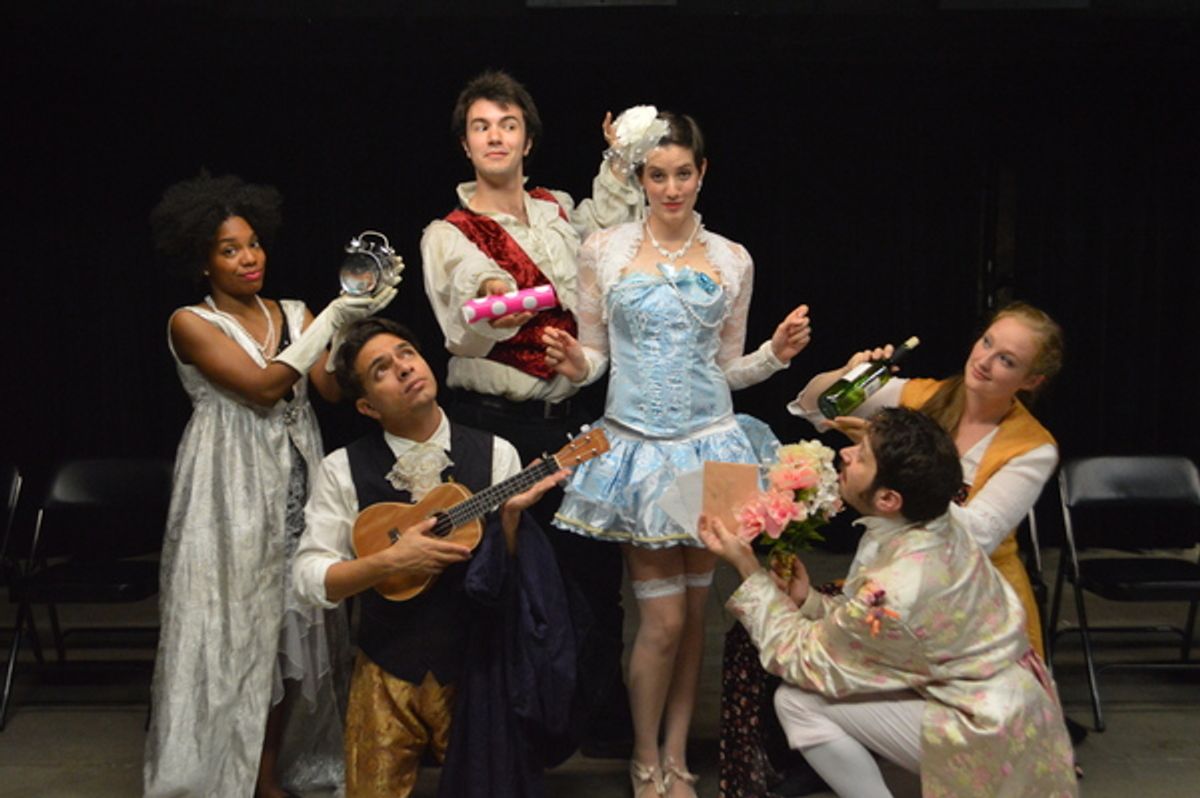 Regina Renee Russell, Chris Rivera, Justy Kosek, Amanda Roberts, Joe Raik, Bridget Randolph at 