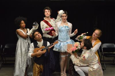 Regina Renee Russell, Chris Rivera, Justy Kosek, Amanda Roberts, Joe Raik, Bridget Ra Photo