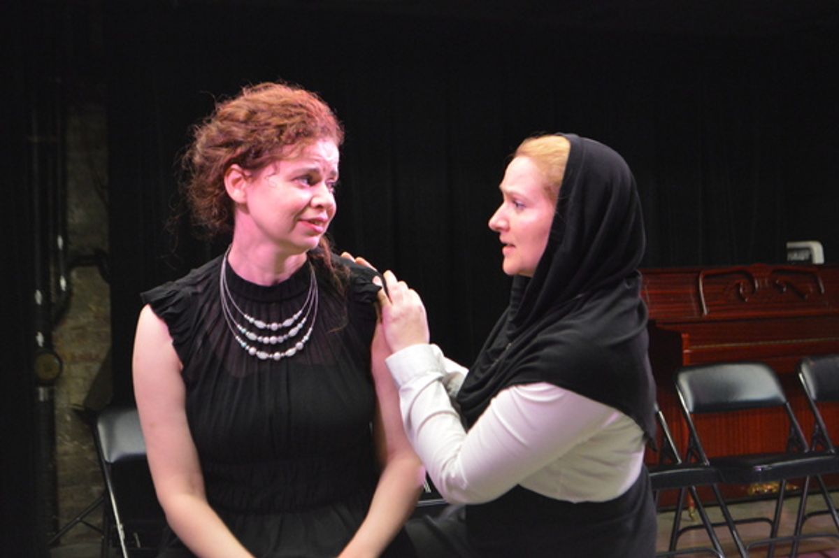 Abby Wilde and Laura Iris Hill at 