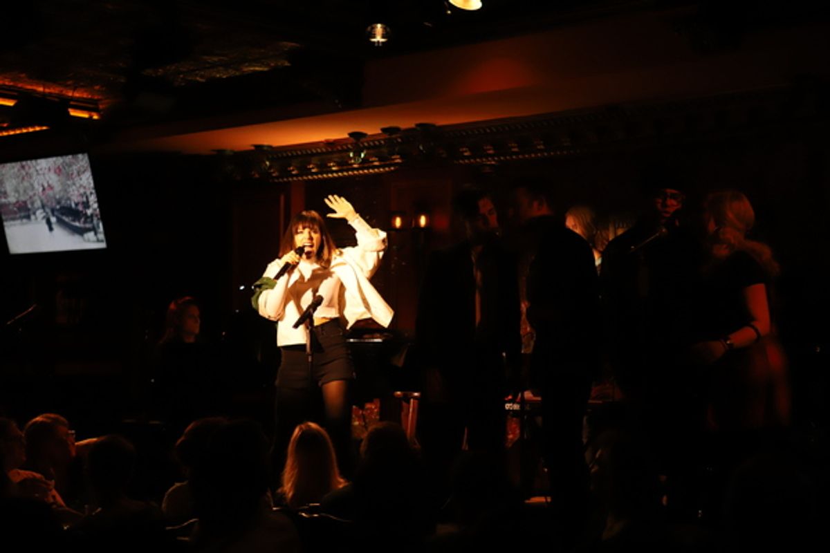 Krysta Rodriguez and cast at 