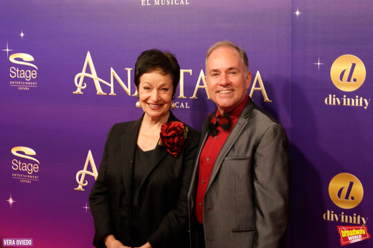 Lynn Ahrens y Stephen Flaherty at 