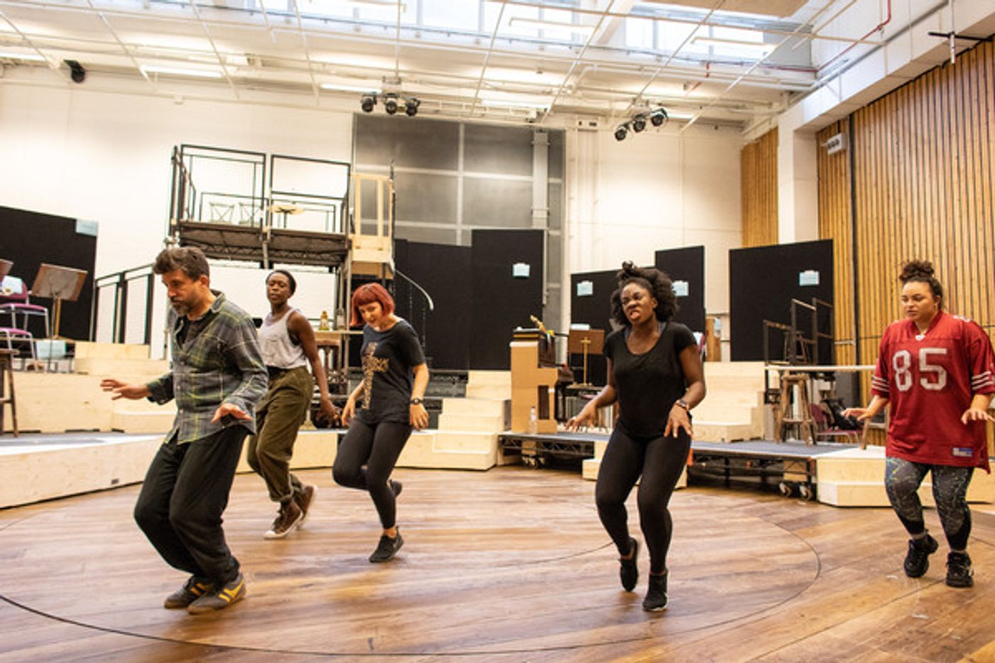Photo Flash: In Rehearsal For HADESTOWN at the National Theatre  Image
